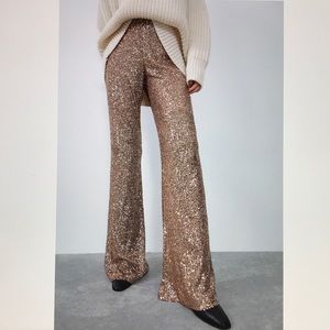 Your Personal Shopper zwart gouden dames pantalon flared josh v - Your  Personal Shopper